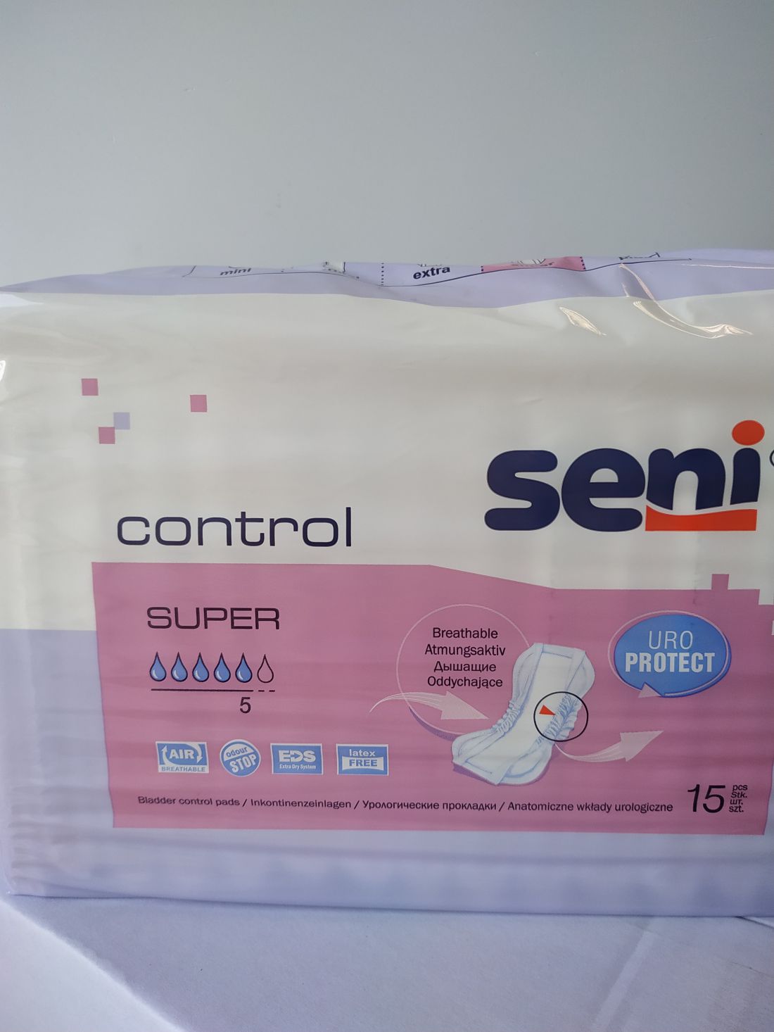Seni Control Super inkontinencia betét 910ml 