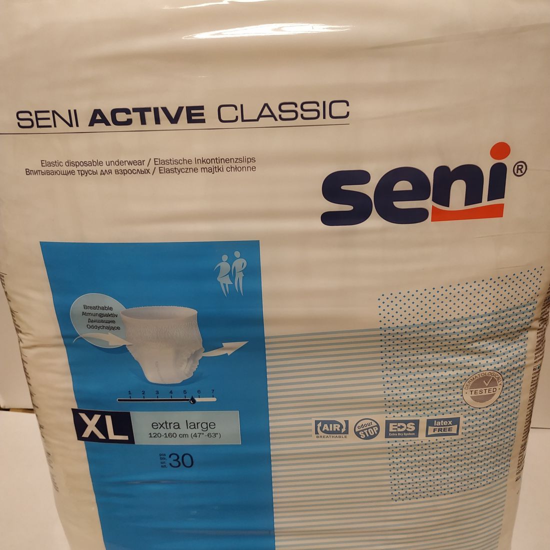 Seni Active Classic felnőtt nadrágpelenka XL (1900 ml) 